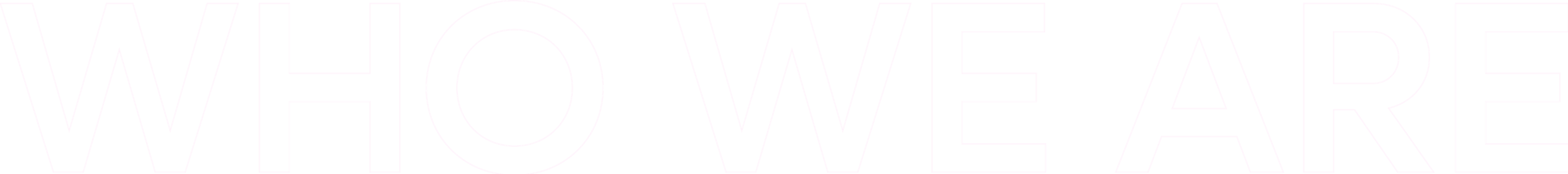 WHO WE ARE