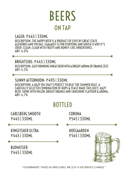 Sante Menu 5
