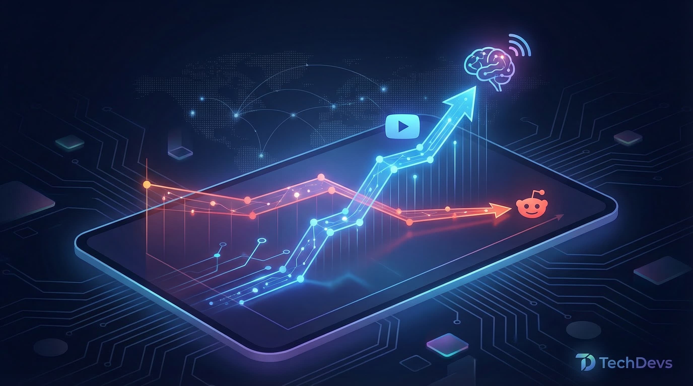 Featured image for: YouTube Overtakes Reddit as Top Source for AI-Generated Answers