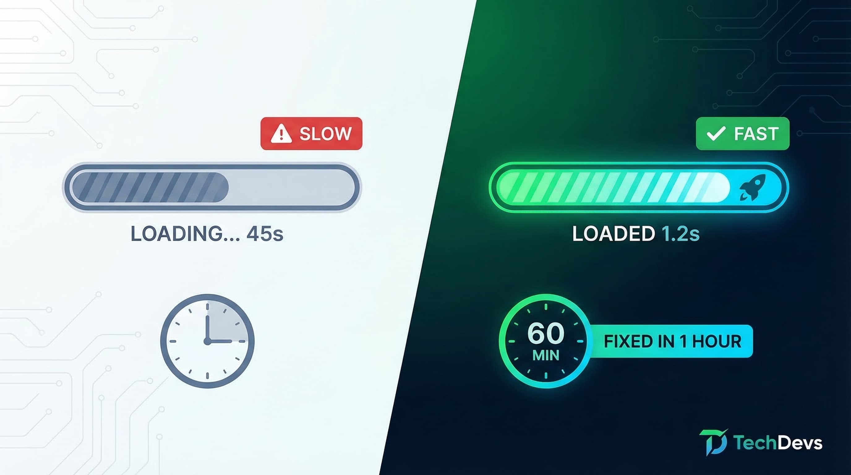 Featured image for: Fix Your Website Speed in 1 Hour (No Developer Needed)