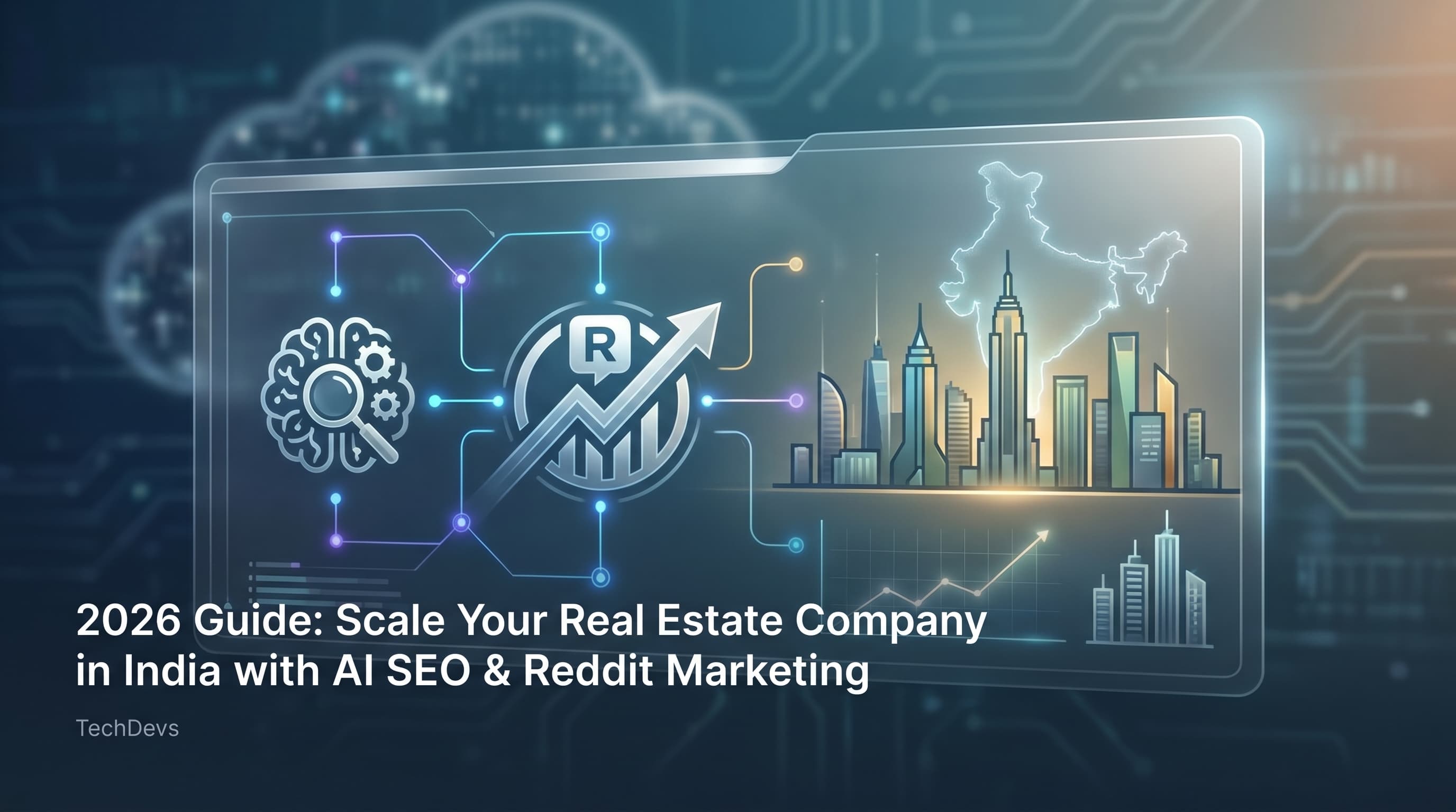 Featured image for: 2026 Guide: Scale Your Real Estate Company in India with AI SEO & Reddit Marketing